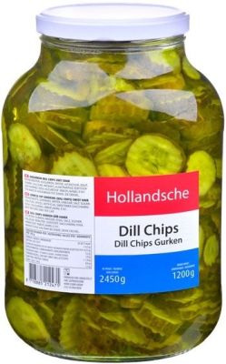 Hollandsche Augurken Dill Chips 2300gr