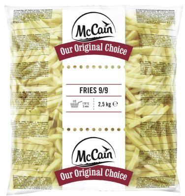 MCCAIN Original Frites 9/9mm 5x2,5kg (DV)