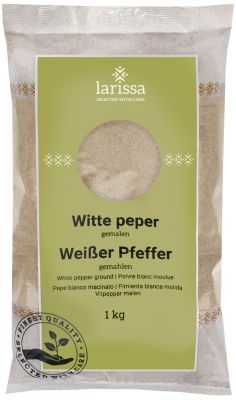 Witte Peper Gemalen 1KG